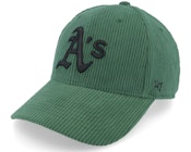 Oakland Athletics Thick Cord Mvp Dark Green Adjustable