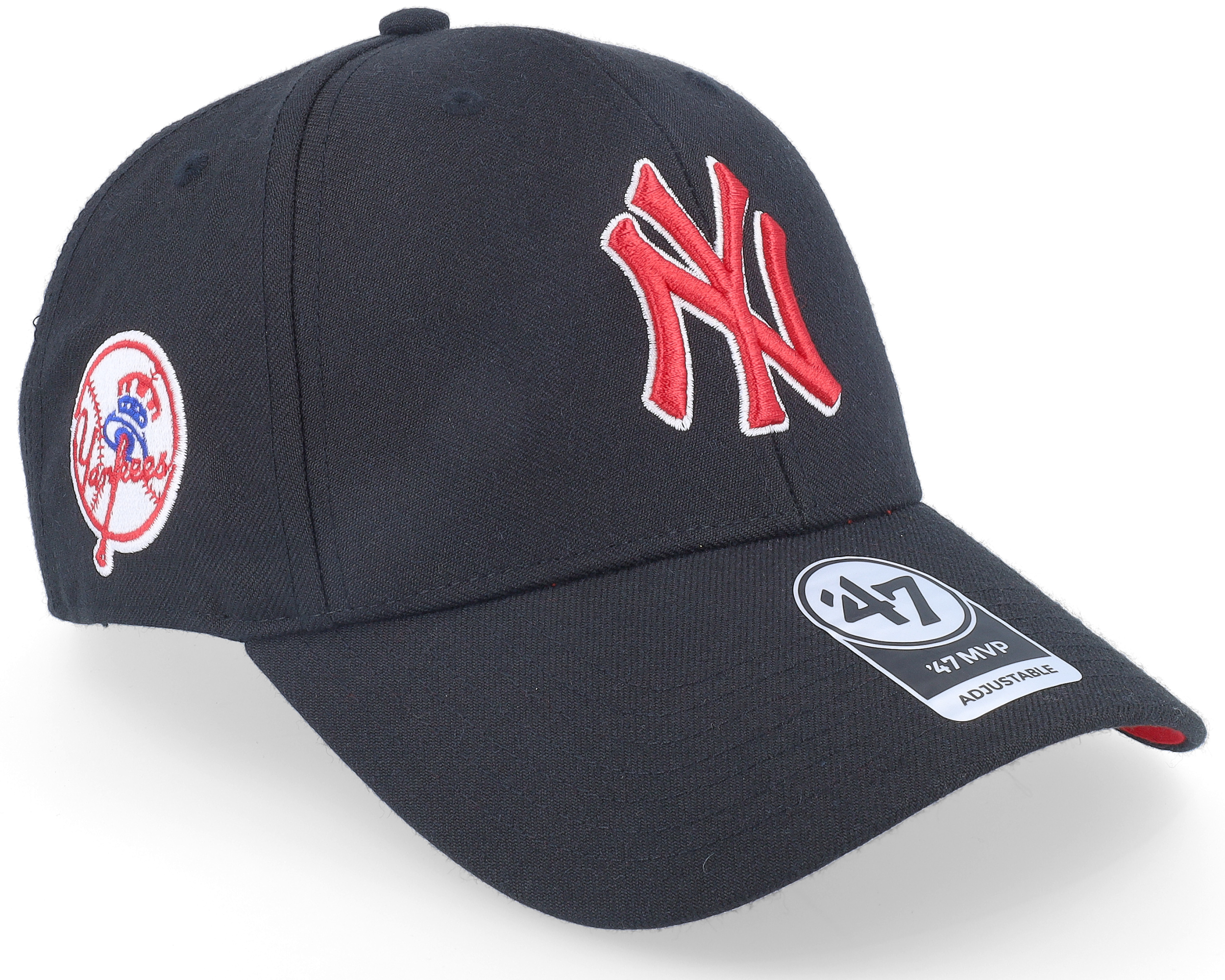 MLB NEW YORK YANKEES SURE SHOT SNAPBACK '47 MVP BLACK – FAM