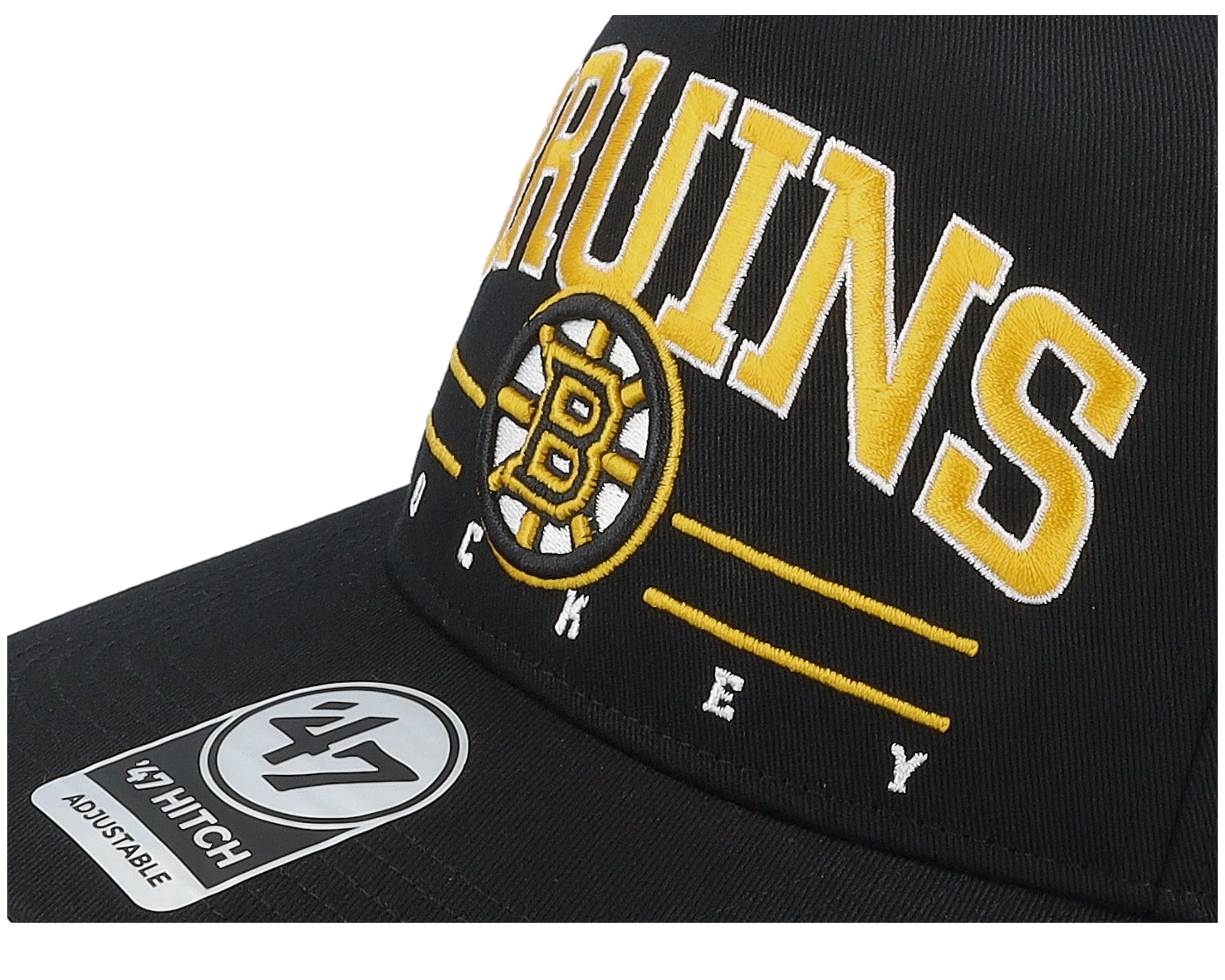 Drop Shadow Bruins 47 Brand Boston Bruins Roscoe 47 Hitch Cap
