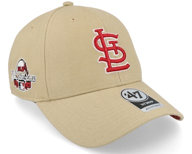 47 Brand St Louis Cardinals Baseball Cap In Beige With Logo And