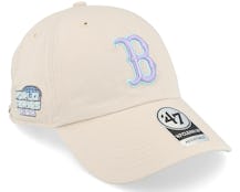 Boston Red Sox MLB Double Under 47 Clean Up Bone Dad Cap - 47 Brand