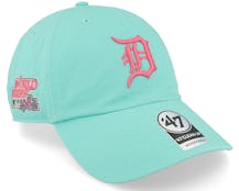 Detroit Tigers MLB Double Under 47 Clean Up Tiffany Blue Dad Cap - 47 Brand