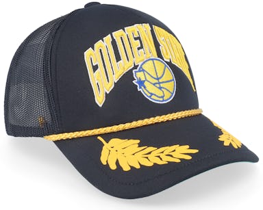 Mitchell & Ness, Accessories, Mitchell Ness Knit Hat Beanie Golden State  Warriors Blue Gold Wpom