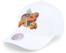 Seattle Supersonics All In Pro Hwc White Adjustable - Mitchell & Ness