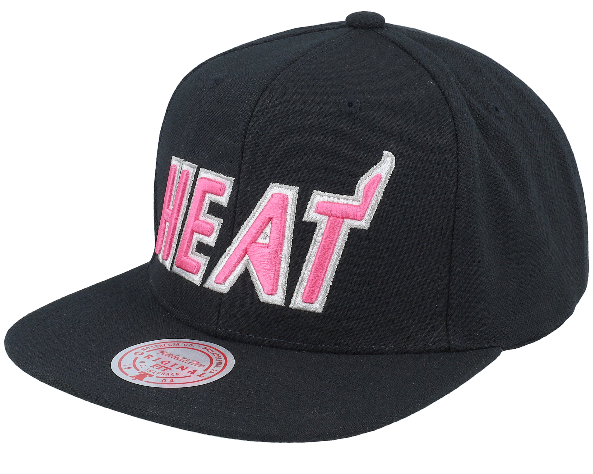 Miami Heat Miami Heat Neon Tropical Hwc Black Snapback