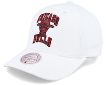 Chicago Bulls All In Pro White Adjustable - Mitchell & Ness