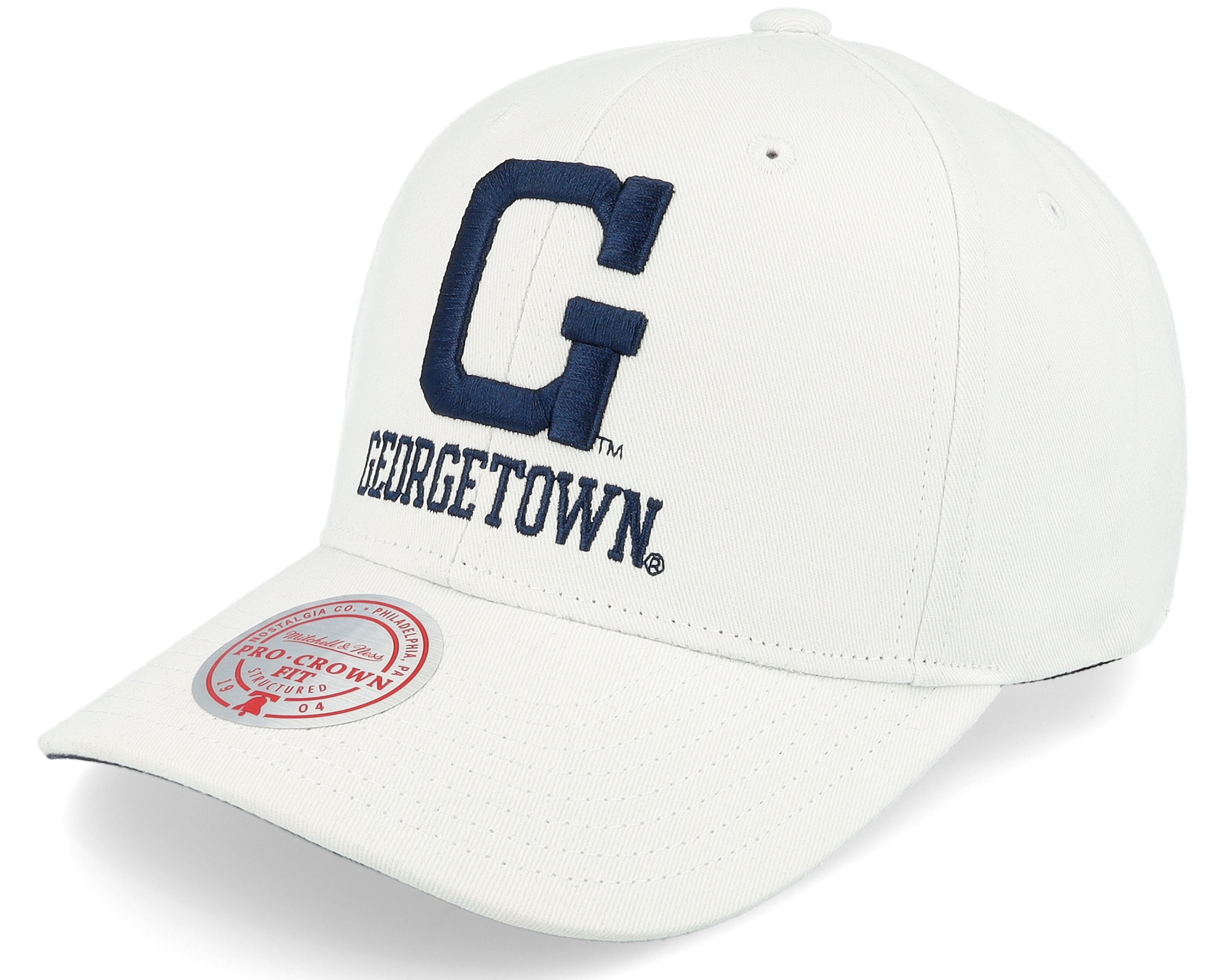 Mitchell & Ness Georgetown University Hoyas Pro Crown Fit Snapback Hat