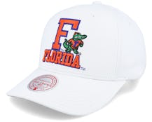 Florida Gators All In Pro White Adjustable - Mitchell & Ness