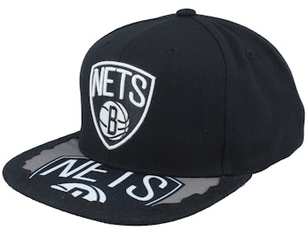 Brooklyn Nets Munch Time Black Snapback