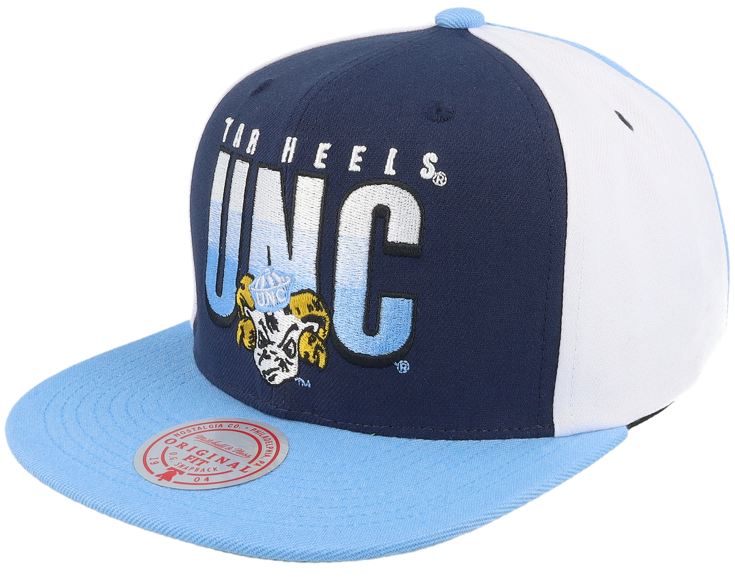 North Carolina Tar Heels Billboard Navy/Light Blue Snapback