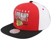 Chicago Blackhawks Billboard 2 Red/Black Snapback