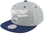 Georgetown Hoyas Transcript Grey/Navy Snapback