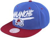 Colorado Avalanche Transcript Bue Snapback