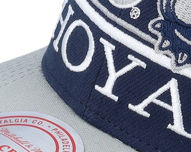 Mitchell & Ness - College Blue Adjustable Cap - Georgetown Hoyas GPA Navy/Grey Adjustable @ Hatstore