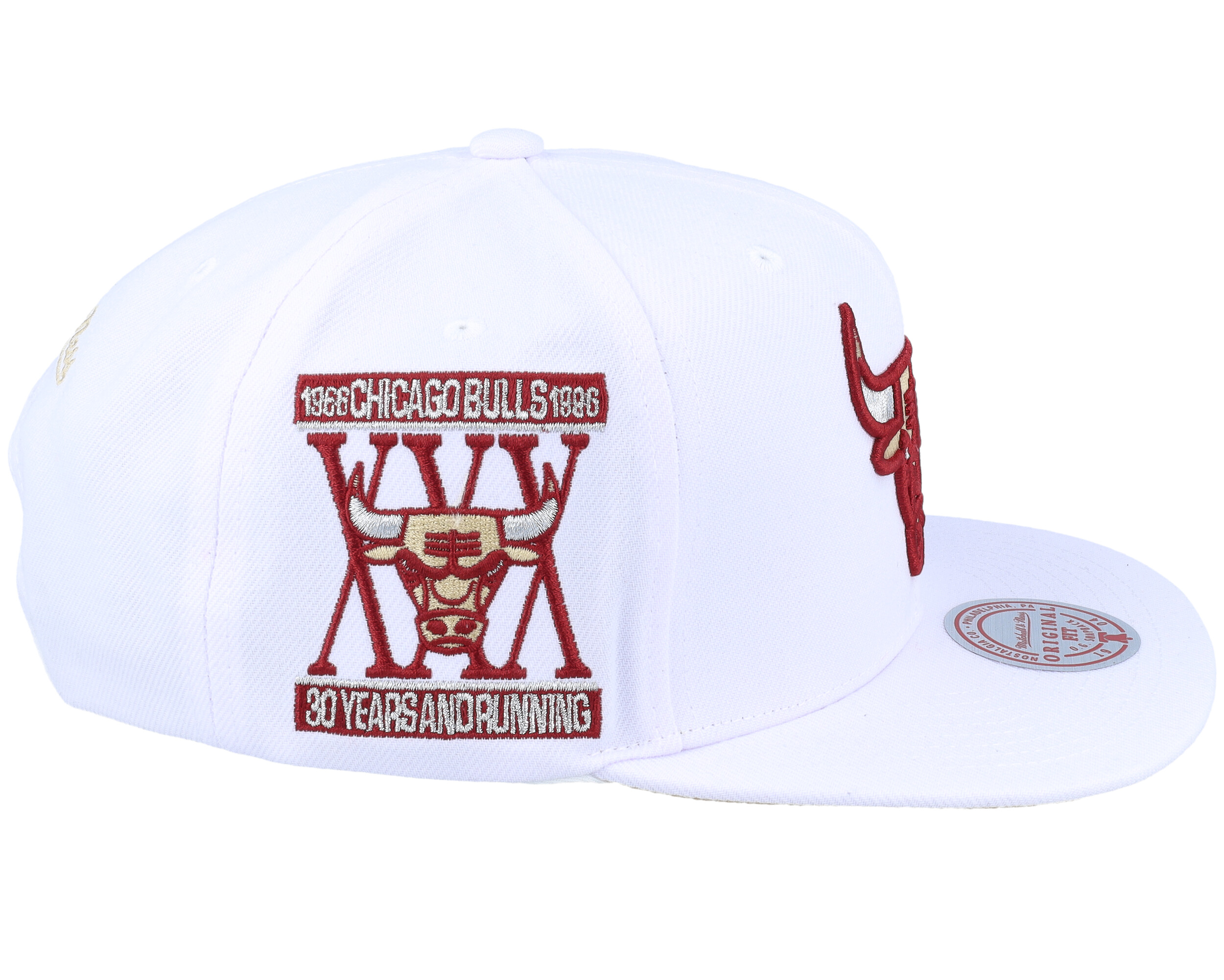 Chicago Bulls Winter White Snapback