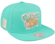 Vancouver Grizzlies Pastel Hwc Teal Snapback - Mitchell & Ness
