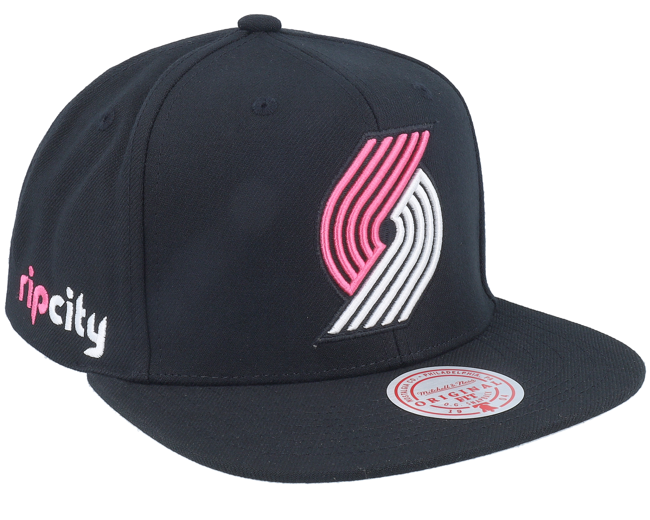 Portland Trail Blazers Neon Tropical Black Snapback