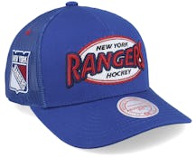 Mitchell & Ness New York Rangers Times Up Trucker Hat