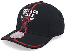Chicago Bulls 98 Draft Pro Black Adjustable - Mitchell & Ness
