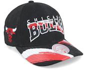 Chicago Bulls Brushed Past Ya Pro Black Adjustable