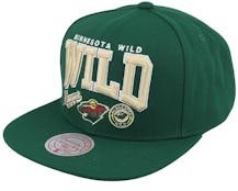 Mitchell & Ness - NBA Red Fitted Cap - Milwaukee Bucks Nightmare Red/Green Fitted @ Hatstore