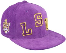 Louisiana State Tigers All Directions Purple Snapback - Mitchell & Ness