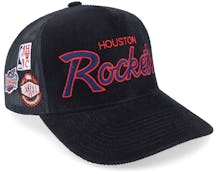 Houston Rockets Times Up Black Trucker - Mitchell & Ness