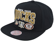 Anaheim Ducks Champ Stack Black Snapback