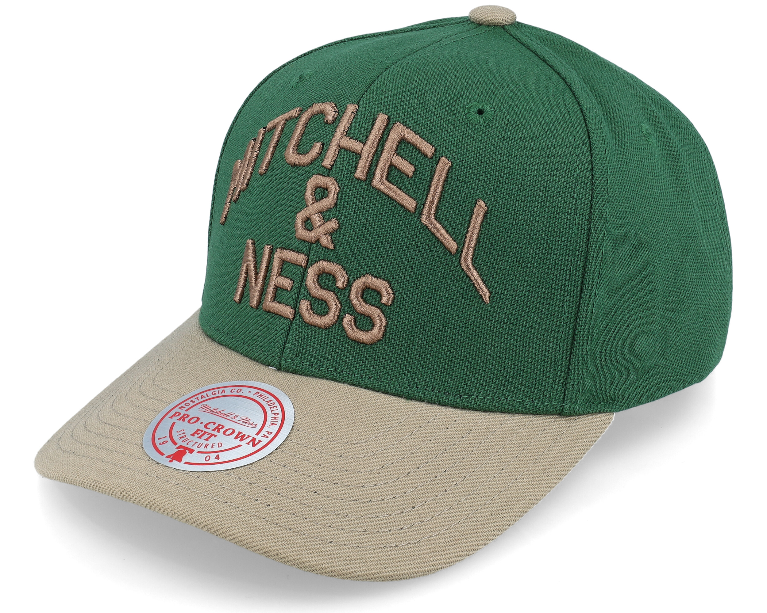 Athletic Arch Pro Hunter Green Adjustable - Mitchell & Ness Cap ...