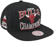 Chicago Bulls Champions Era Hwc Black Snapback