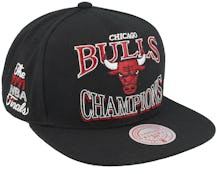 Chicago Bulls Champions Era Hwc Black Snapback - Mitchell & Ness
