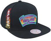 San Antonio Spurs High Grade Hwc Black Snapback