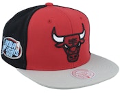 Chicago Bulls Block Out Red/Black Snapback