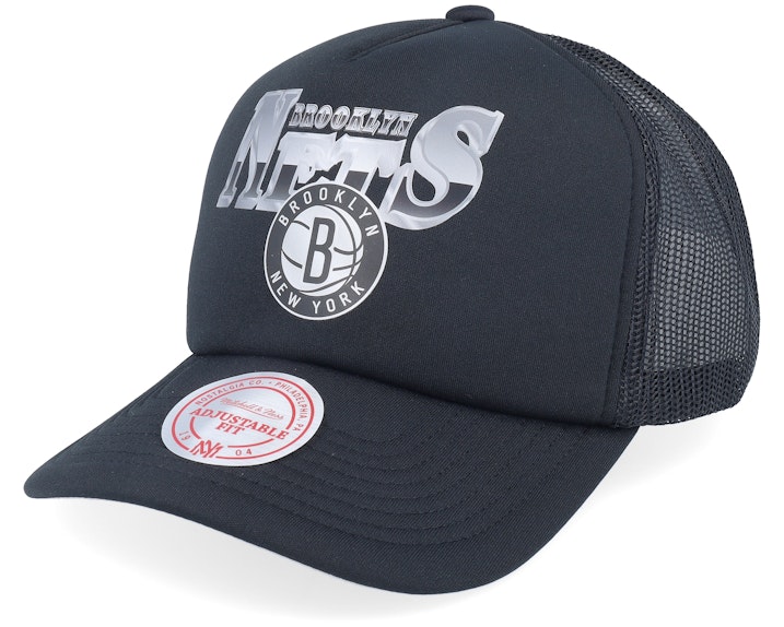 Hatstore Exclusive x Brooklyn Nets Oxidize Black Adjustable