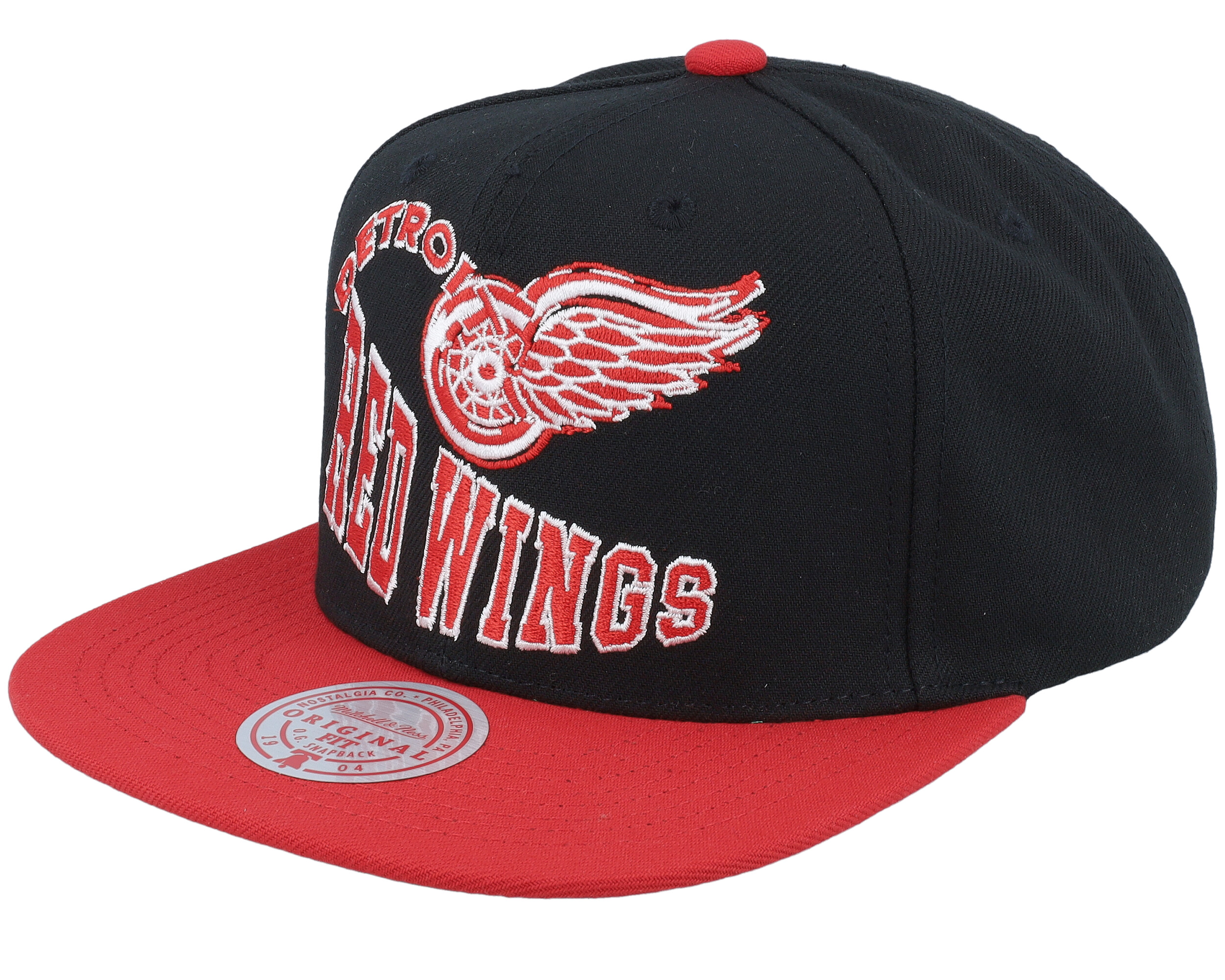 Mitchell and Ness Chicago Bulls Crooked Path Snapback Black