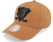 Hatstore Exclusive x Anaheim Ducks Trek NHL Brown Adjustable