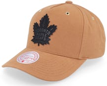Hatstore Exclusive x Toronto Maple Leafs Trek NHL Brown Adjustable - Mitchell & Ness