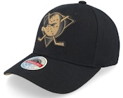 Hatstore Exclusive x Anaheim Ducks TKO Leather Logo NHL Bronze/Black Adjustable