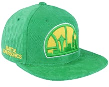 Seattle Supersonics All Directions Green Snapback - Mitchell & Ness