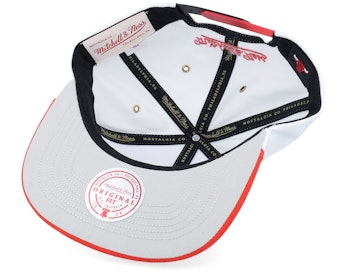 Hat Gorra Chicago Bulls Original Chicago Bulls Day Suede White/Red