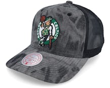 Boston Celtics Burnt Ends Black Trucker - Mitchell & Ness