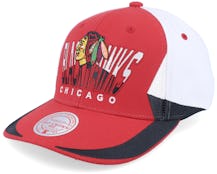 Chicago Blackhawks Retrodome Pro Red Adjustable - Mitchell & Ness