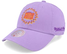 Phoenix Suns Golden Hour Glaze Purple Dad Cap - Mitchell & Ness