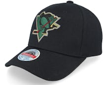 Hatstore Exclusive x Pittsburgh Penguins Luxe Logo NHL Black Adjustable - Mitchell & Ness