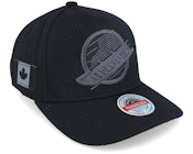 Hatstore Exclusive x Vancouver Canucks Black Flag Black Adjustable