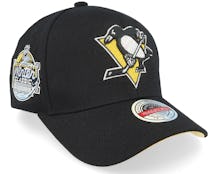 Hatstore Exclusive x Pittsburgh Penguins Winter Classic 2011 Patch Black Adjustable - Mitchell & Ness
