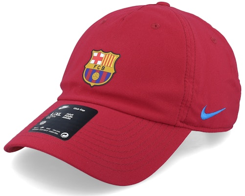 Barcelona Dri-fit Club Noble Red/Soar Dad Cap - Main Image