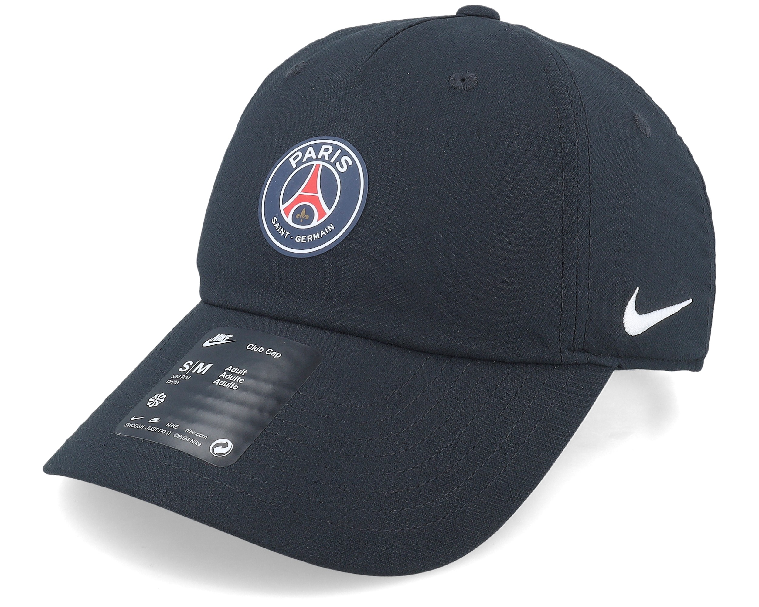 Paris Saint Germain Dri fit Club Black Dad Cap Nike