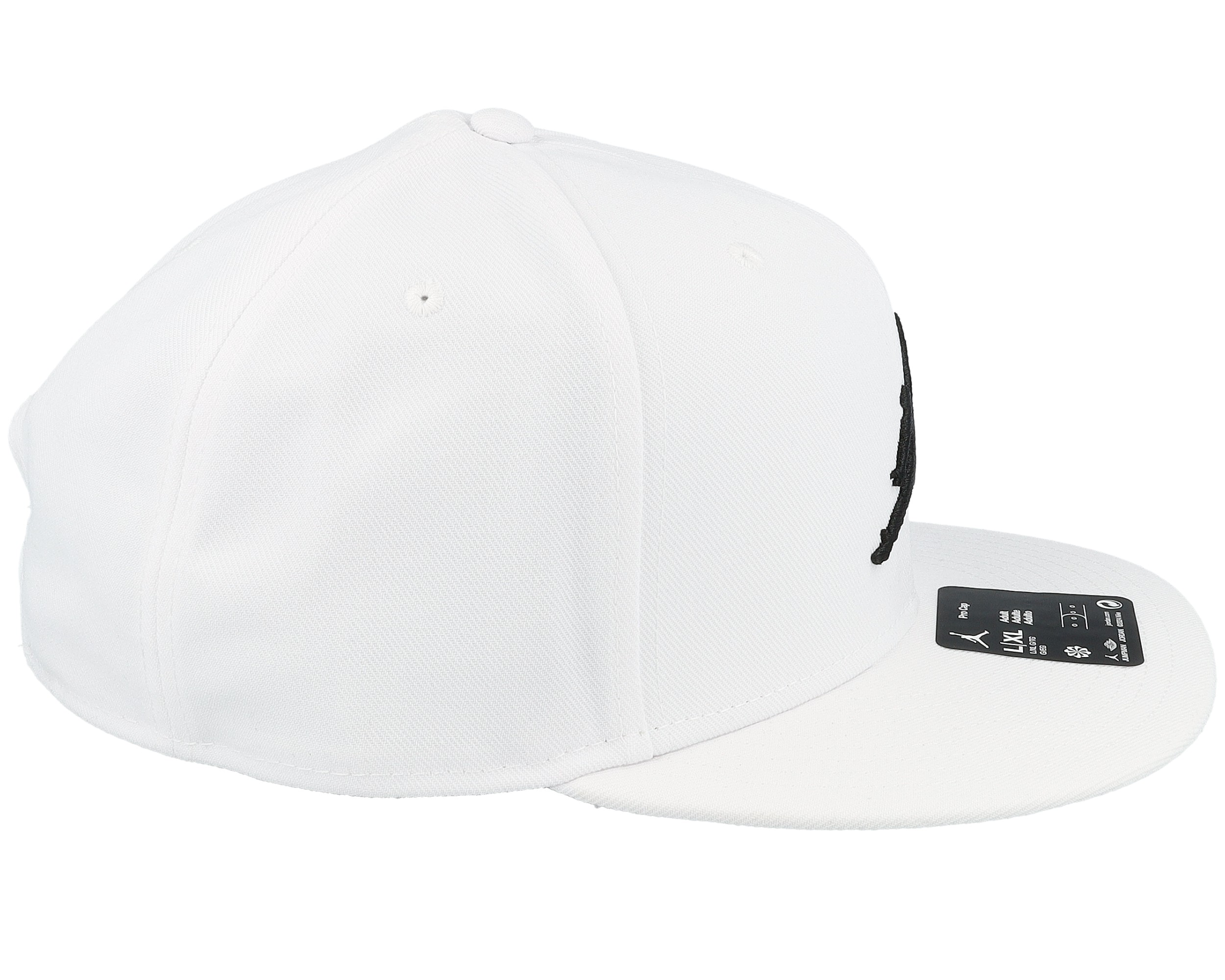 Pro Cap Jumpman White/Photon Dust/Black Snapback | Hatstore.de