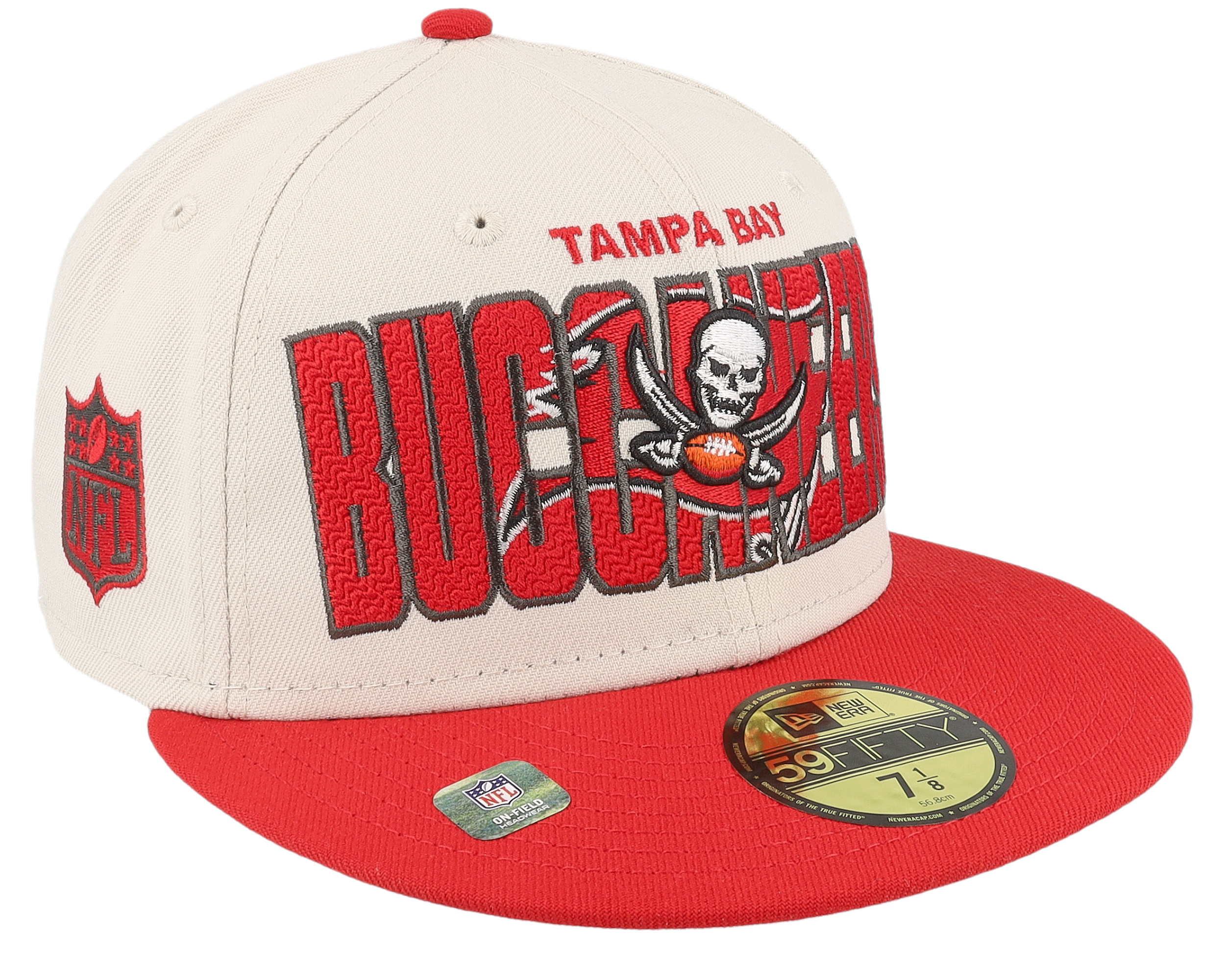 Womens New Era Tampa Bay Buccaneers Red Baseball Cap - Adjustable